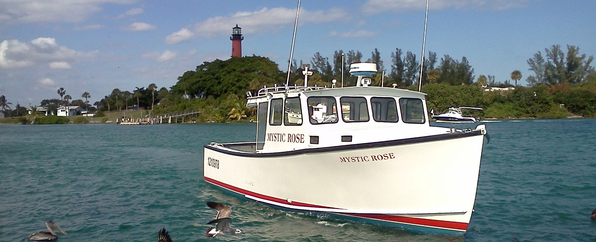 Jupiter Charter Fishing boats on desktop